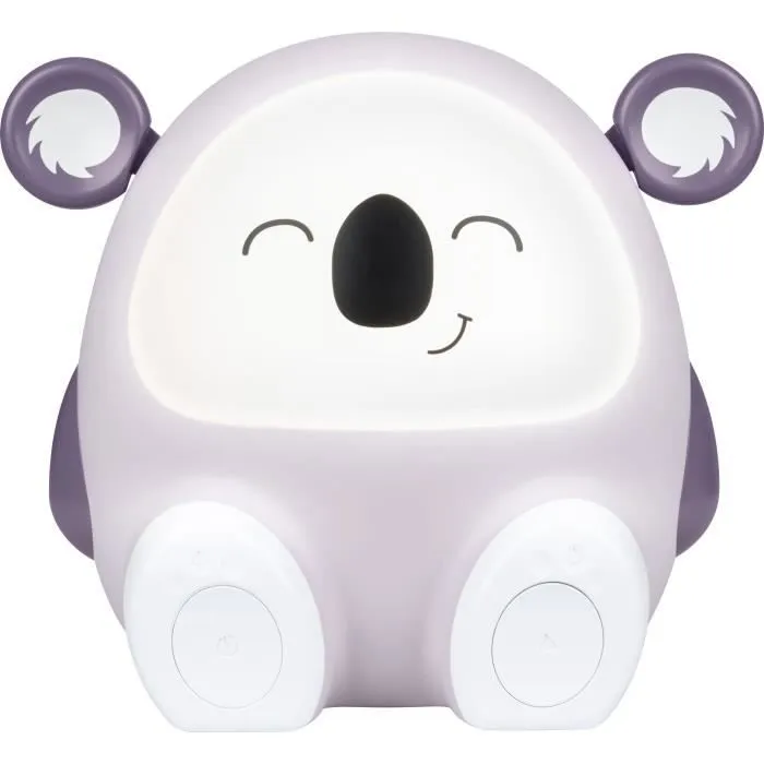 Enceinte lumineuse & veilleuse - BIGBEN - Koala - Bluetooth 5.0, 15W, Veilleuse réglable, Minuterie, Batterie USB-C-1