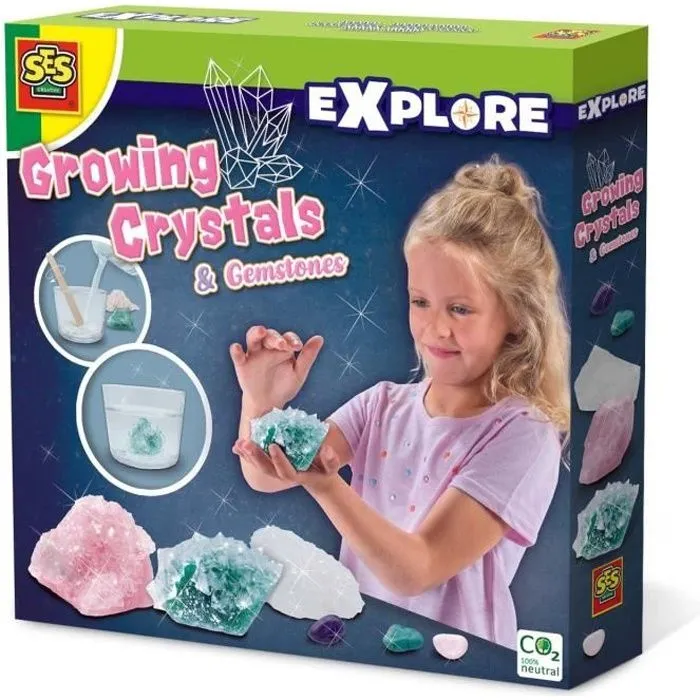 SES CREATIVE Crée des Cristaux et des Pierres Précieuses-0