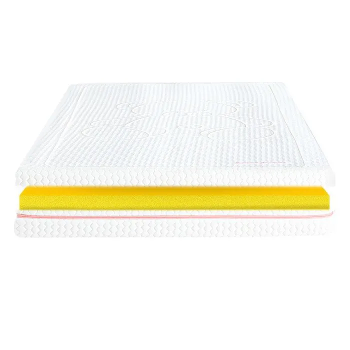 Matelas enfant MINEA SWEET DREAMS Rose 80x200 cm - Mousses Haute Densité & Supersoft-3