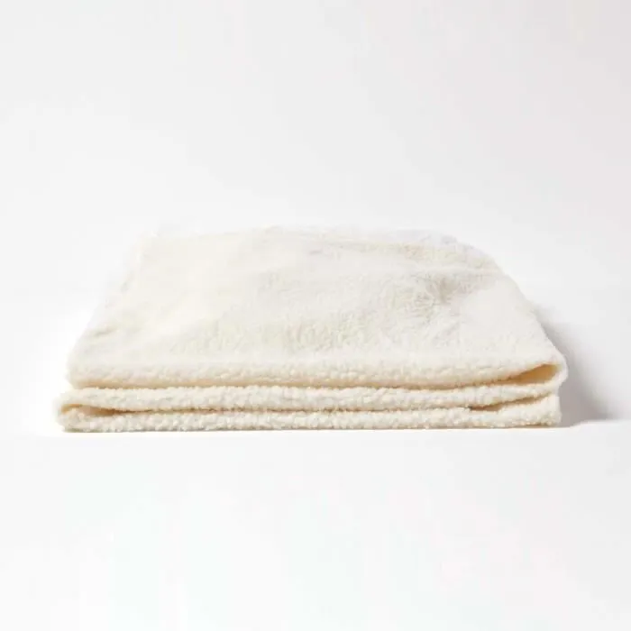 Alèse de lit en polaire à grands bonnets, 150 x 200 cm-3