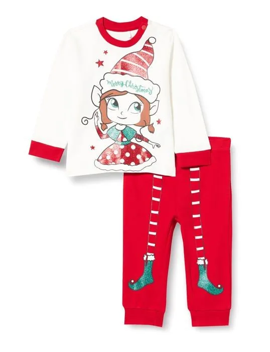 Gigoteuse - douillette - turbulette Chicco , Coffret cadeau : pyjama de Noel long , Fille-0