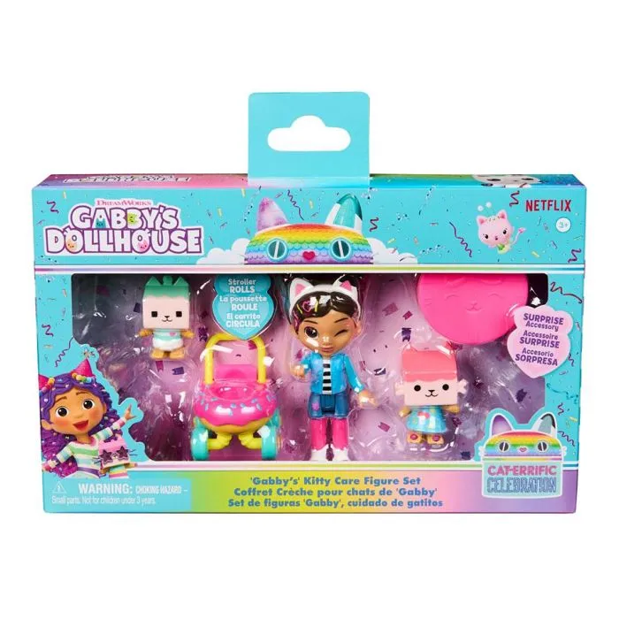 Gabby's Dollhouse Feline Caretaker set figures + accessoires-0
