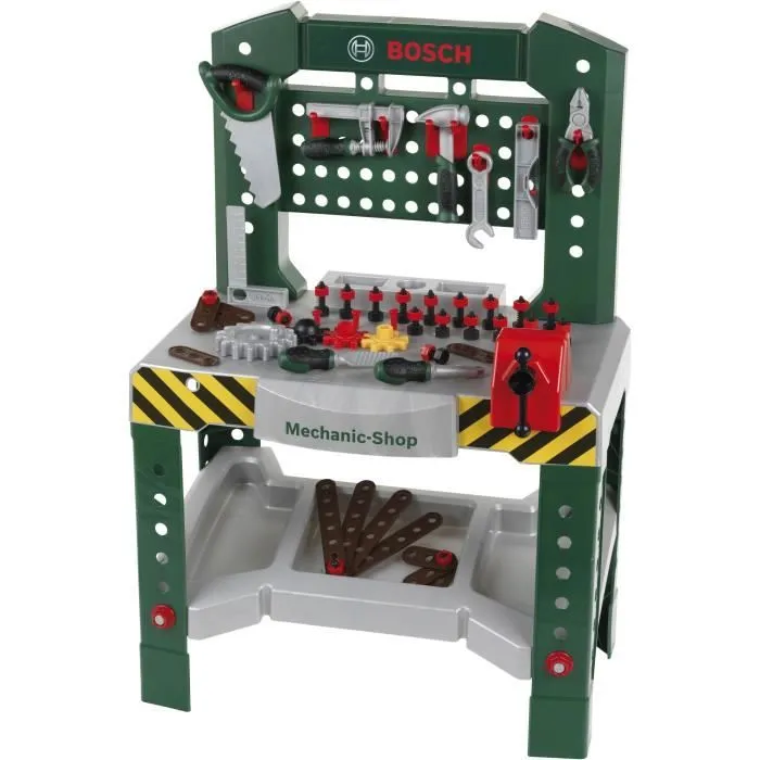 Etabli Bosch Mechanic Shop avec 77 accessoires - KLEIN - 8574-0