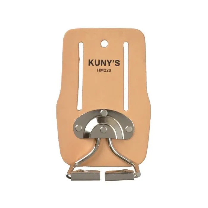 Porte-marteau en cuir HM-220 Kuny - Beige-0