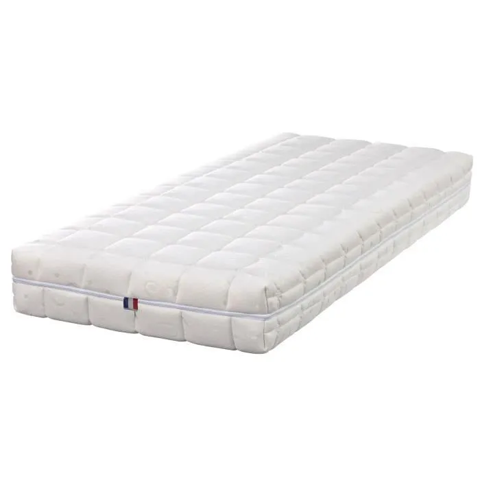 Lot de 2 matelas face de contact latex 80x190 - Soutien Ferme - 80 Kg-m3 - Hauteur 21 cm-1