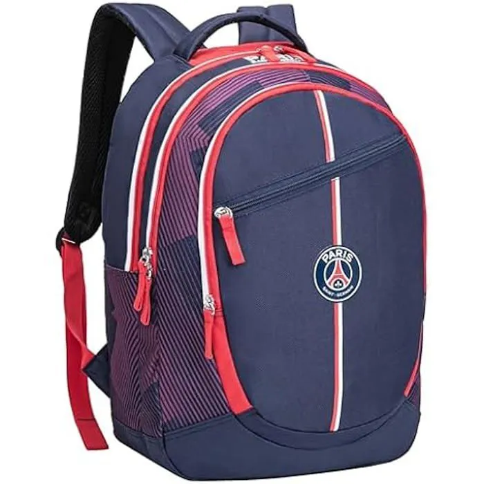 Sac à Dos Scolaire PSG - PARIS SAINT-GERMAIN - 3 Compartiments - Enfant-0