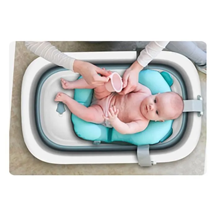 Baignoire pliable Bwave avec coussin intégré de 0 à 3 ans-1