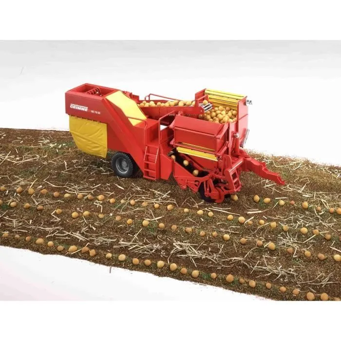 Arracheuse de pommes de terre Grimme SE75-30 - BRUDER - Réglable en hauteur - Tapis roulant et manivelle-0
