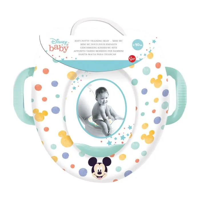 Réducteur WC THERMOBABY CONFORT MICKEY COOL - Avec poignée-4