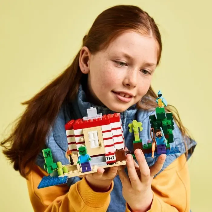 LEGO Minecraft 21275 La Maison En TNT De La Jungle - Jeu De Construction Pour Fille 8 Ans-3