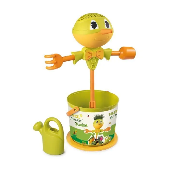 SMOBY - Silence ça Pousse Epouvantail à construire + accessoires - Fabrication française-4