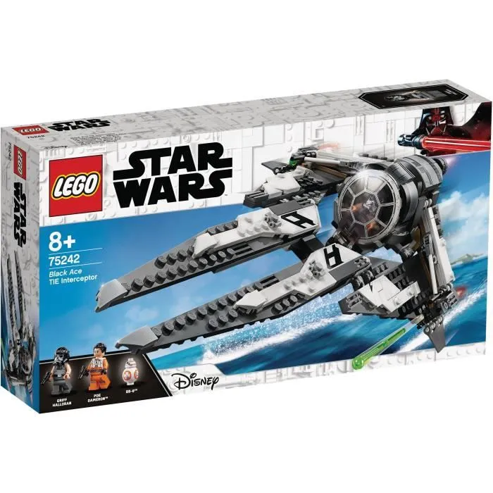 LEGO Star Wars™ 75242 Black Ace TIE Interceptor-0