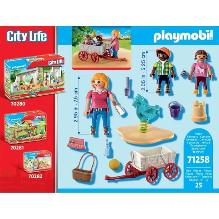 PLAYMOBIL - 71258 - Dollhouse La Maison Traditionnelle - Starter Pack - Nourrice avec enfants-5