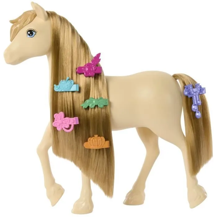 Barbie – Barbie Mysteries : The Great Horse Chase-Poney et accessoires HXJ36-0