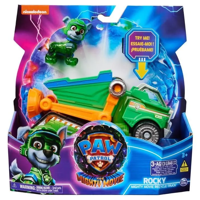 VEHICULE + FIGURINE ROCKY La Super Patrouille - Le Film-4