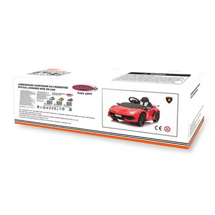 Voiture électrique - JAMARA - Lamborghini Aventador SVJ - Rouge - 12V - Bluetooth-3