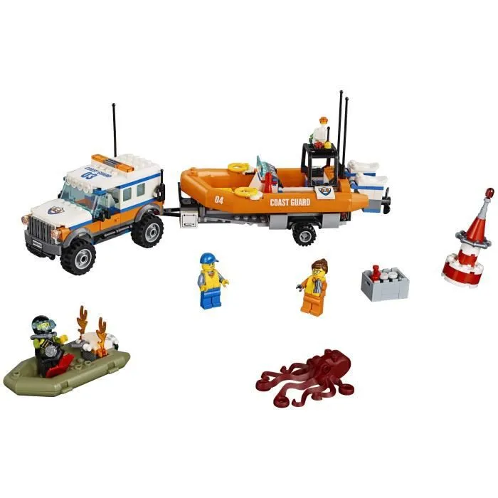 LEGO® City 60165 L’Unité d’Intervention en 4x4-1