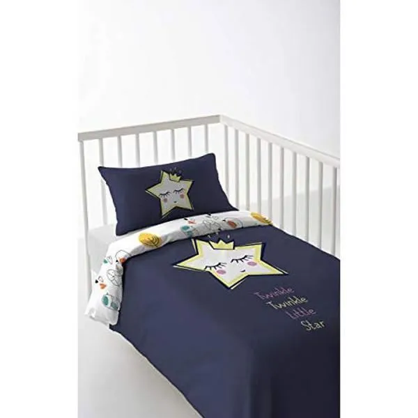 Housse de couette pour berceau Cool Kids Anastasia (Berceau de 60)-0