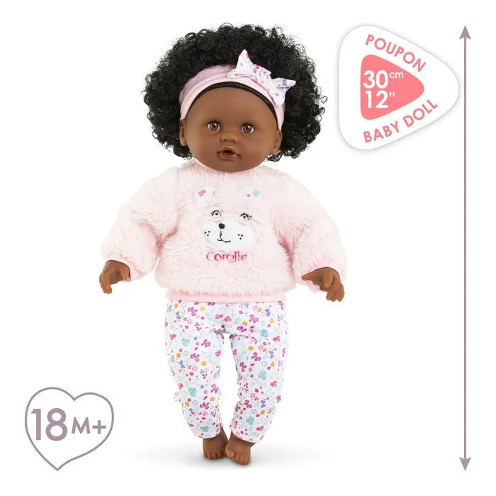 Poupon - Corolle - Bébé Calin Caroline - 30 cm - Corps souple - Accessoires inclus-5