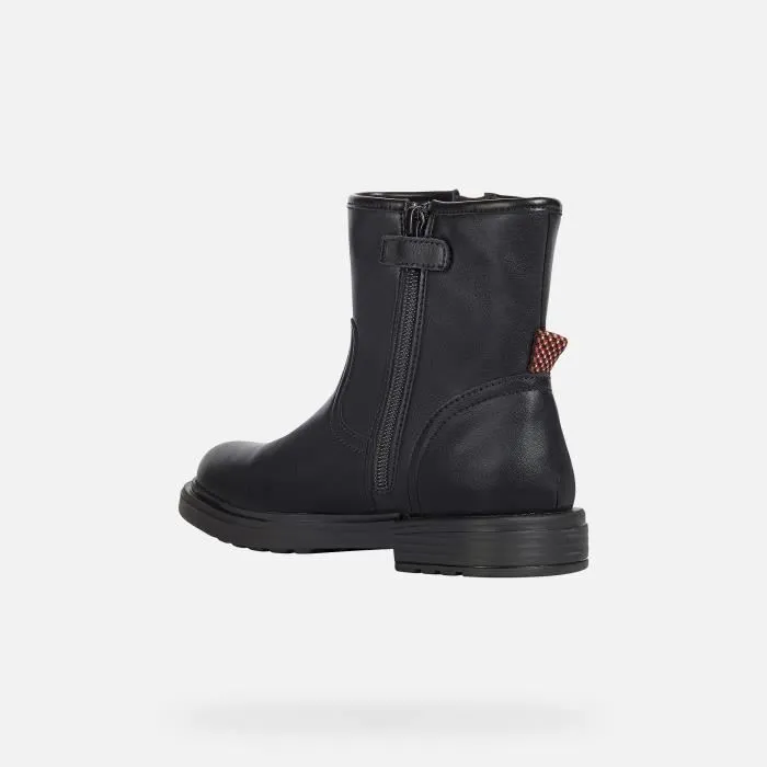 Bottine Enfant - Geox - Eclair - Noir - Zip - Confortable et Respirante-3