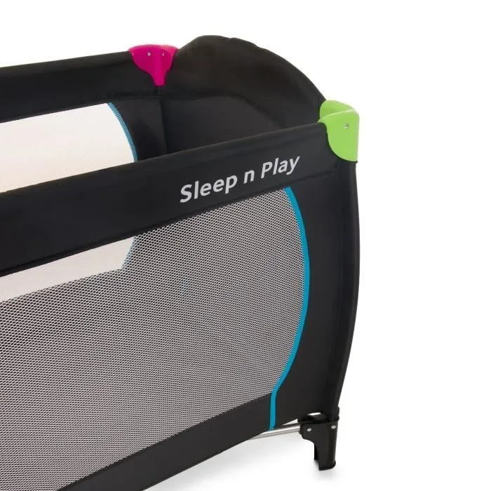 HAUCK lit parapluie sleep n play go plus - multicolor black-1