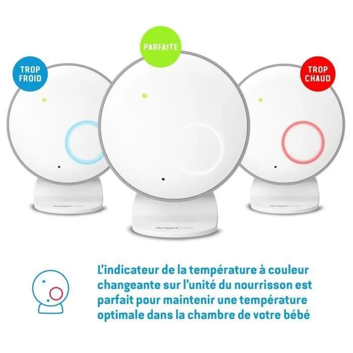 ANGELCARE Babyphone avec détecteur de mouvements AC127-2