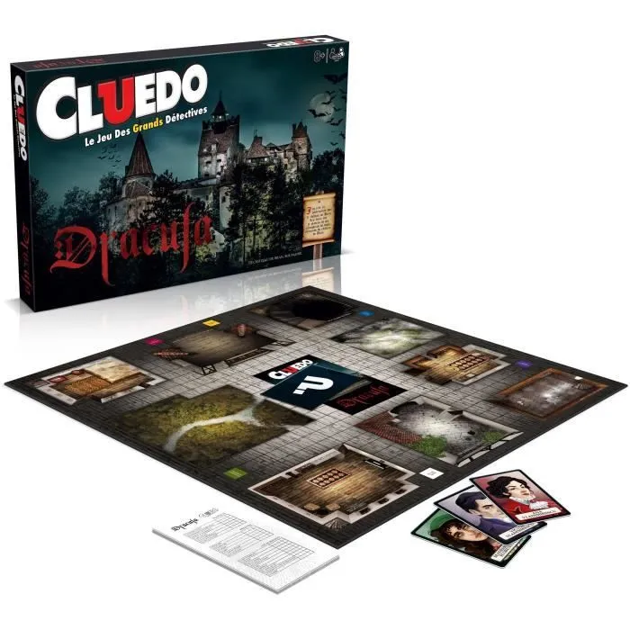 CLUEDO DRACULA - Jeu de plateau - WINNING MOVES-3
