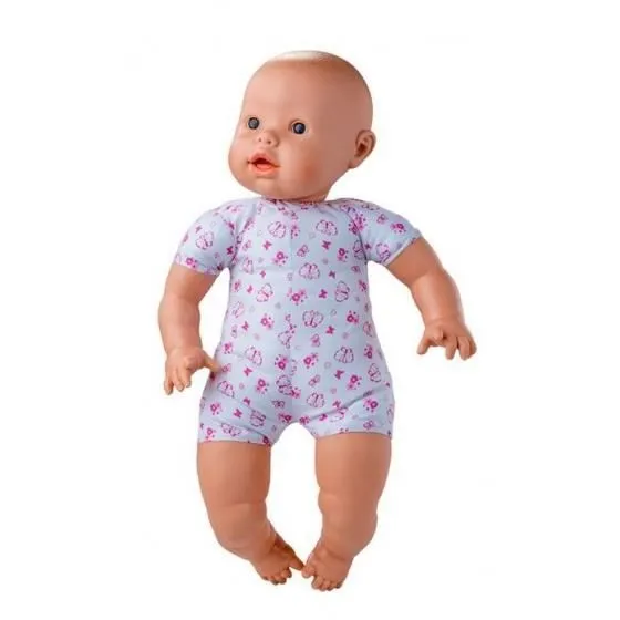 Berjuan poupée bébé Nouveau-né corps mou européen 45 cm fille-0