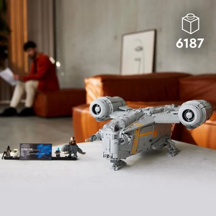 LEGO Star Wars 75331 Razor Crest, Maquette Vaisseau Spatial, Le Mandalorien, Collection UCS-2