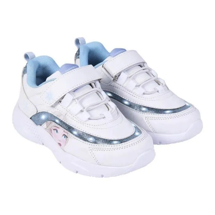 Basket Frozen II - Cerda - Baskets - Blanc - Disney - Polyester - Plat - Lacets - Mixte - Adulte-0