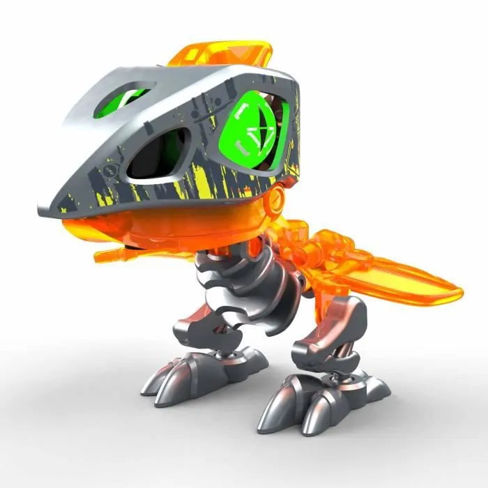Pack 4 Robots Dino à Construire YCOO - BIOPOD - Rouge - Effets Sonores et Lumineux - A partir de 5 ans-3