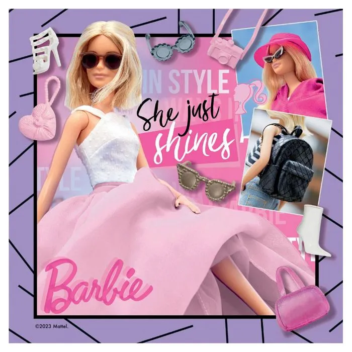 Puzzles 3x49 pièces - Barbie - Inspire le monde ! - Age: 5 ans - Type de public: Enfant - Genre: Mixte-2