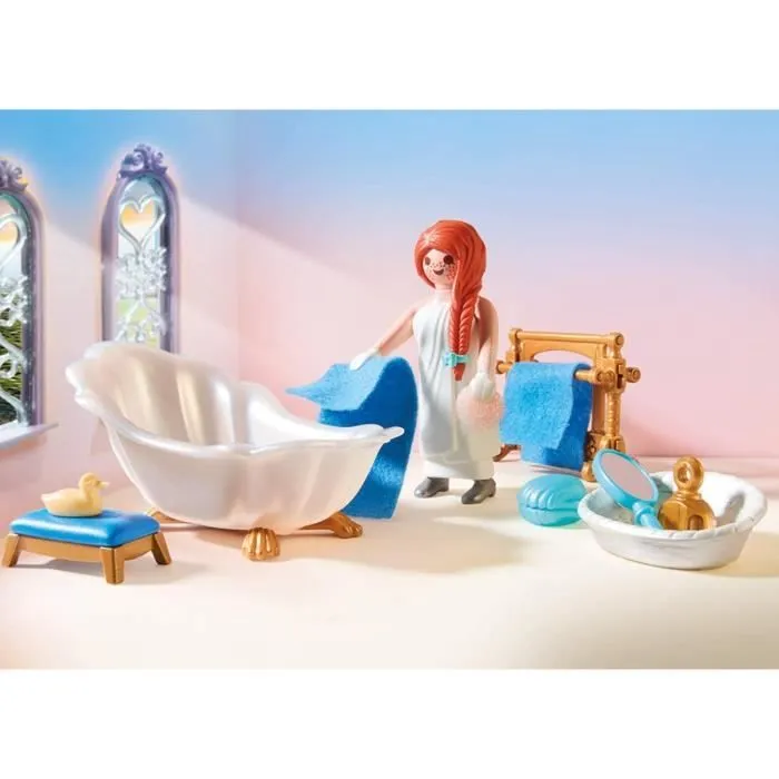 Playmobil 70454 Salle de bain royale avec dressing, Les Princess, 86 pièces-4