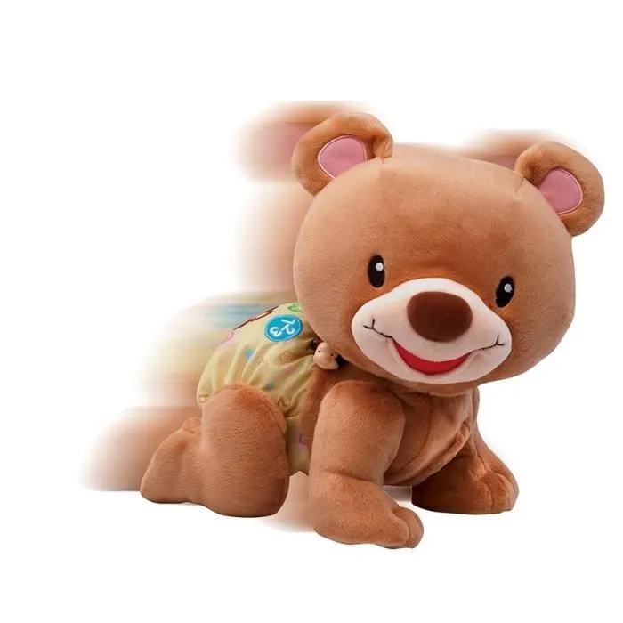 VTECH BABY - Ourson, 1,2,3 Suis-Moi - Brun-1