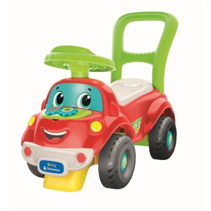Voiture d'aventure Arthur - Clementoni - 52678 - Rouge - Multicolore - Bébé - Plastique recyclé-0