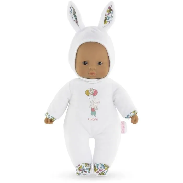 Poupon - COROLLE - Pti'Cœur Lapin Blanc - 30 cm - Dès 9 mois-0