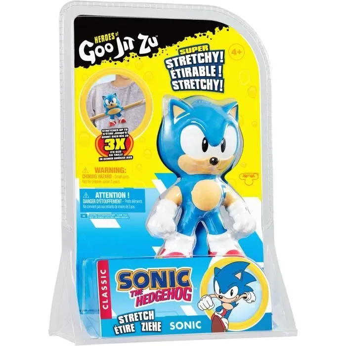 Figurine Sonic - Goo Jit Zu MOOSE TOYS - 11cm - Pour Enfant - Extérieur-2