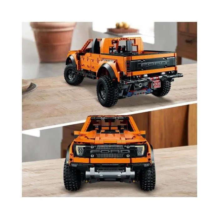LEGO® 42126 Technic Kit Ford F-150 Raptor, Maquette de Voiture à Construire, Cadeau pour Adulte, Modélisme Voiture-2