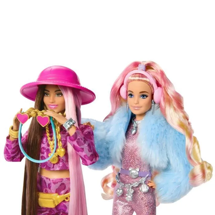 Barbie®-Barbie® Extra Cool-Poupée voyage en tenue d’hiver HPB16-5