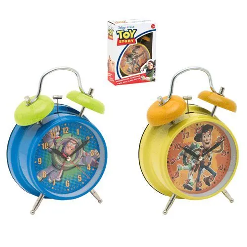 Réveil - Toy Story - Métal - 18cm - Pile - Garçon - Enfant-0