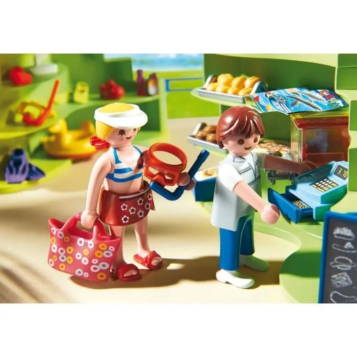 PLAYMOBIL - Espace Boutique et Fast-food 6672 - Mini poulpe qui projette de l'eau - A partir de 4 ans-2