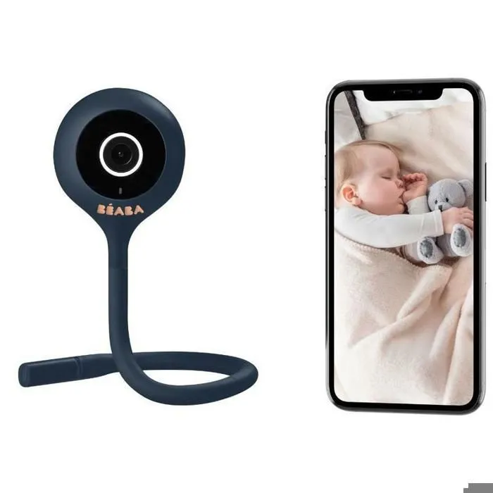 BEABA - Ecoute bébé vidéo ZEN Connect Night Blue-0