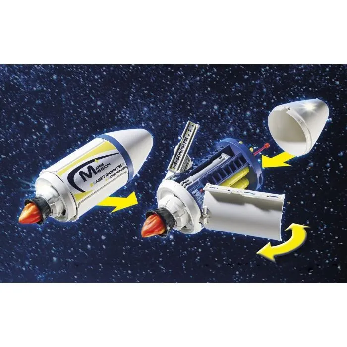 PLAYMOBIL - 9490 - Space - Spationaute avec satellite et météorite-1