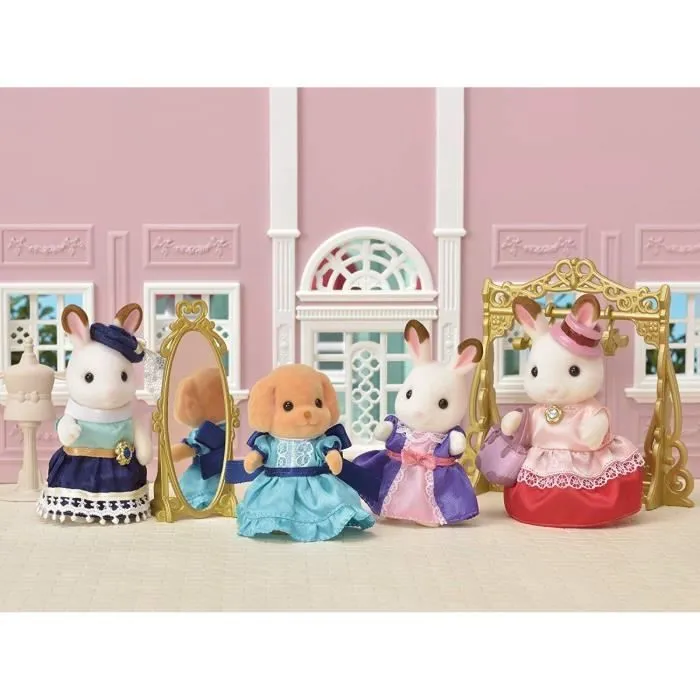 SYLVANIAN FAMILIES - 6013 - Le Dressing De Mode Et Tenues De Soirée - Jouet Enfant-0