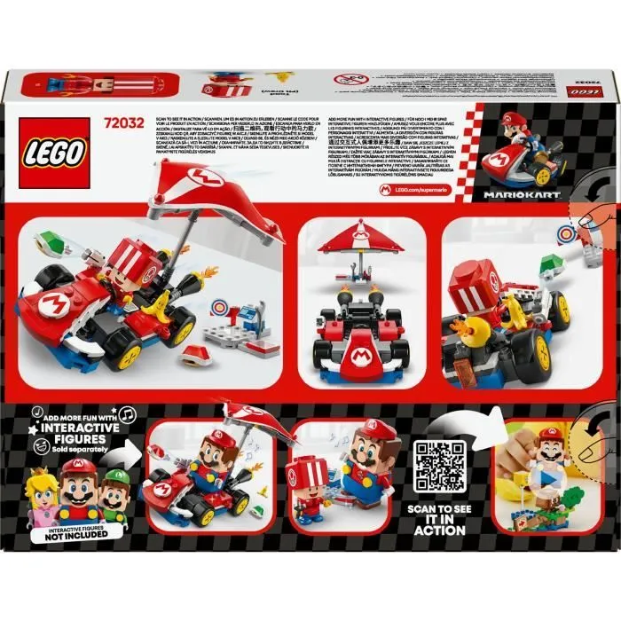 LEGO Super Mario 72032 Mario Kart – Kart standard - Jouet voiture pour enfants dès 7 ans-5