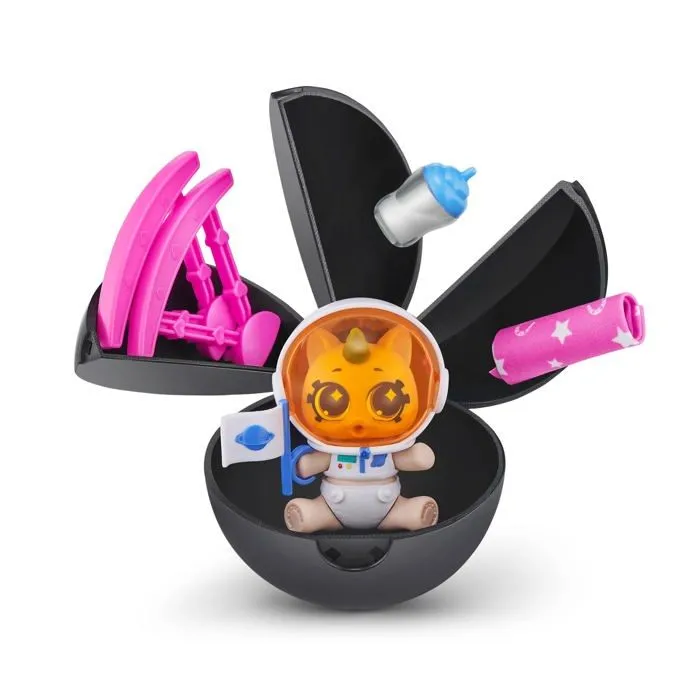 Poupee 5 surprise - 77339 - Series 6 Newborn Unicorn Glow Squad (5 Pack) Capsule mystere a Collectionner,-2