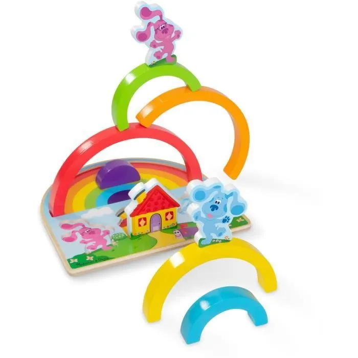 Casse-tête en bois - Melissa & Doug - Blue's Clues - 9 pièces - Multicolore - À partir de 3 ans-3