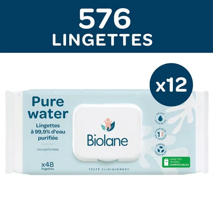 Distributeur de lingette bebe Biolane - 12-1