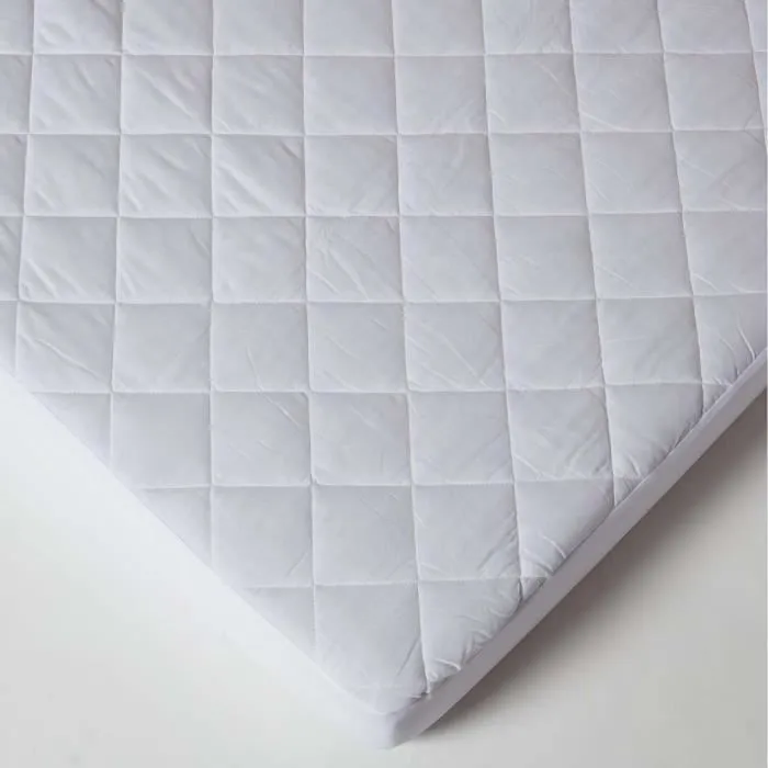 Protège matelas imperméable matelassé pour lit bébé, 60 x 120 cm, Lot de 2-2