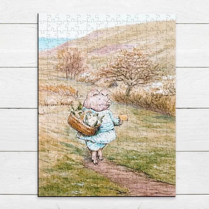 Puzzle Classique 280 pièces Petite Cochon Illustration Enfant Beatrice Potter-3